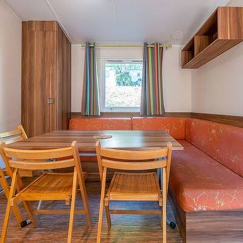 Stacaravan 6 personen - Stacaravan | Klassiek | 3 Slaapkamers | 6 Pers. | Verhoogd terras | TV