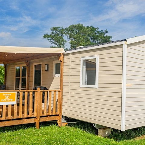 Stacaravan 6 personen - Mobile-home | Comfort XL | 3 slaapkamers | 6 pers. | Verhoogd terras | Airconditioning | TV