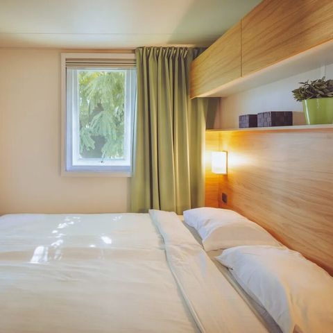 Stacaravan 6 personen - Premium Lounge met 3 slaapkamers