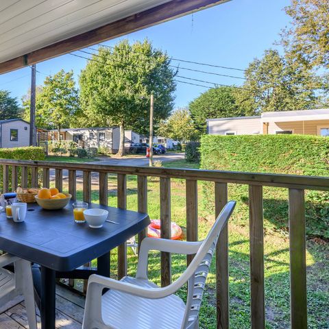 Stacaravan 4 personen - Stacaravan | Premium | 2 slaapkamers | 4 personen | Eenvoudig terras | TV
