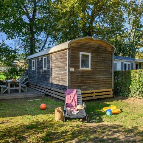 Stacaravan 4 personen - Hut | 2 Slaapkamers | 2/4 Pers.