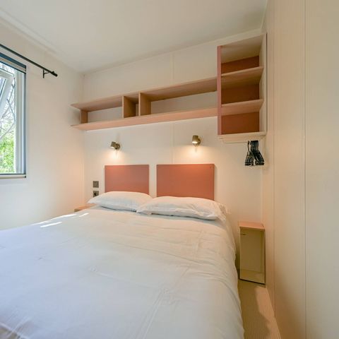 Stacaravan 8 personen - Mobile-home | Comfort | 4 slaapkamers | 8 pers. | Verhoogd terras | 2 badkamers | Airconditioning.