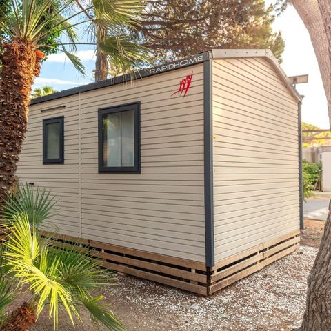 Stacaravan 8 personen - Mobile-home | Comfort | 4 slaapkamers | 8 pers. | Verhoogd terras | 2 badkamers | Airconditioning.
