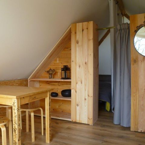 Safaritent 4 personen - COSY TRAPPER Zonder sanitair