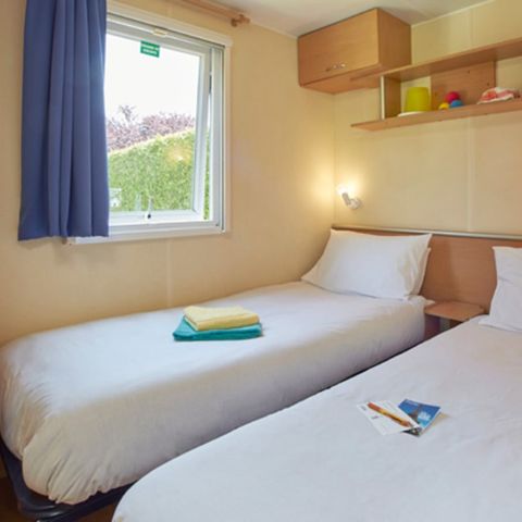 Stacaravan 6 personen - Stacaravan | Klassiek | 3 slaapkamers | 6 pers. | Overdekt verhoogd terras | Airconditioning