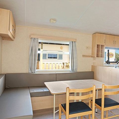 Stacaravan 6 personen - Stacaravan | Klassiek | 3 slaapkamers | 6 pers. | Overdekt verhoogd terras | Airconditioning