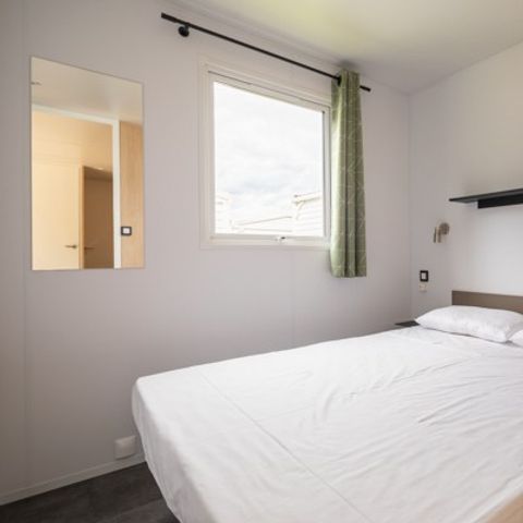 Stacaravan 4 personen - Comfort | 2 Slaapkamers | 4 Pers. | Verhoogd terras | Airconditioning