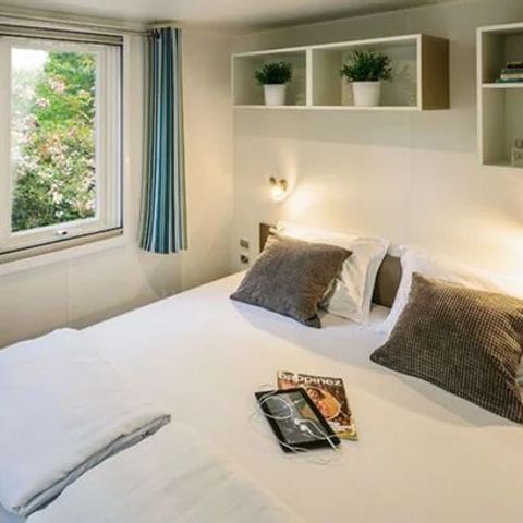Stacaravan 5 personen - Mobile-home | Comfort | 2 Slaapkamers | 5 Pers. | Verhoogd terras | Airconditioning