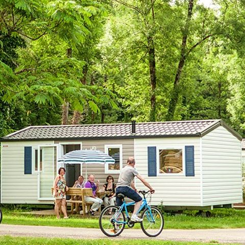 Stacaravan 6 personen - 3 slaapkamers