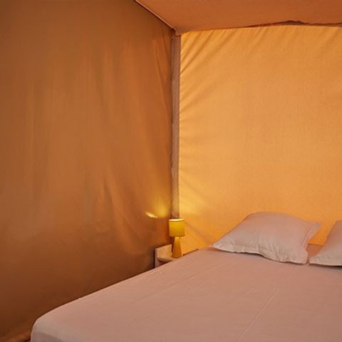 Safaritent 5 personen - Eco Lodge | 2 slaapkamers | 4/5 personen | Geen badkamer