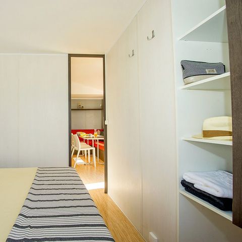 Stacaravan 6 personen - Mobile-home | Comfort | 3 slaapkamers | 6 pers. | Single terras