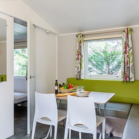 Stacaravan 4 personen - Mobile-home | Comfort XL | 2 slaapkamers | 4 pers. | Single terras