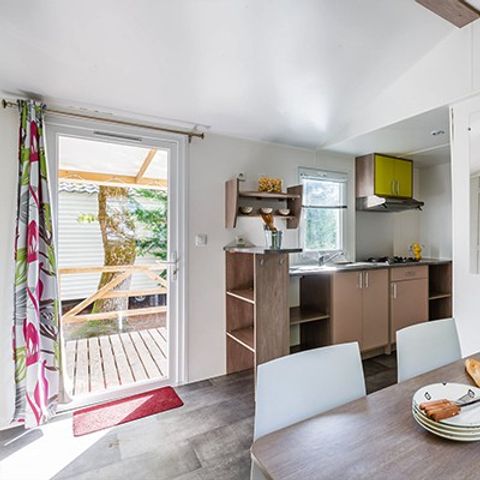 Stacaravan 4 personen - Mobile-home | Comfort XL | 2 slaapkamers | 4 pers. | Single terras
