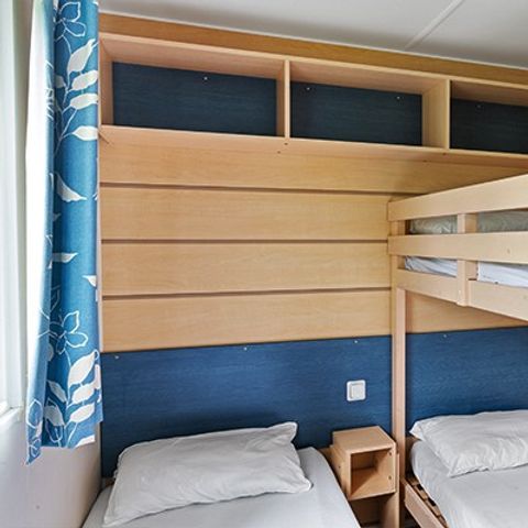 Stacaravan 6 personen - Stacaravan | Comfort | 3 Slaapkamers | 6 Pers. | Verhoogd terras