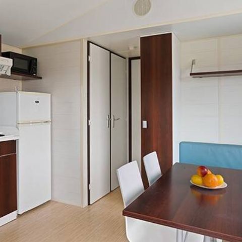 Bungalow 4 personen - Stacaravan | Klassiek | 2 Slaapkamers | 4 Pers. | Verhoogd terras