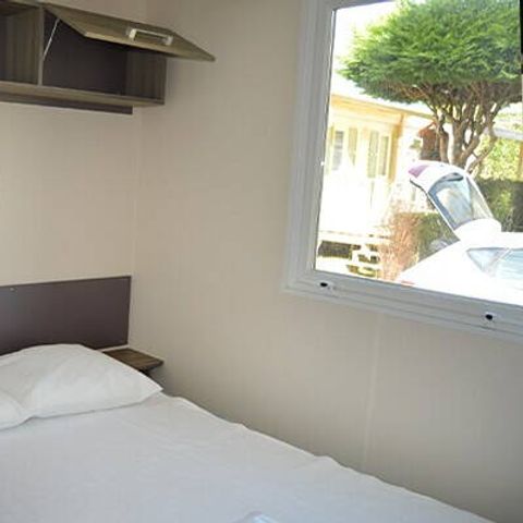 Bungalow 4 personen - Stacaravan | Comfort | 2 Slaapkamers | 4 Pers. | Verhoogd terras
