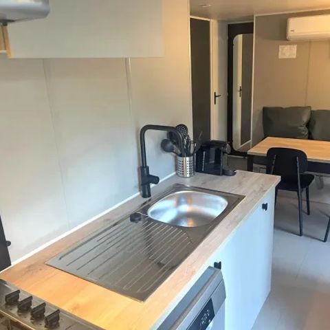 Stacaravan 6 personen - Premium Lounge Compact met 3 slaapkamers