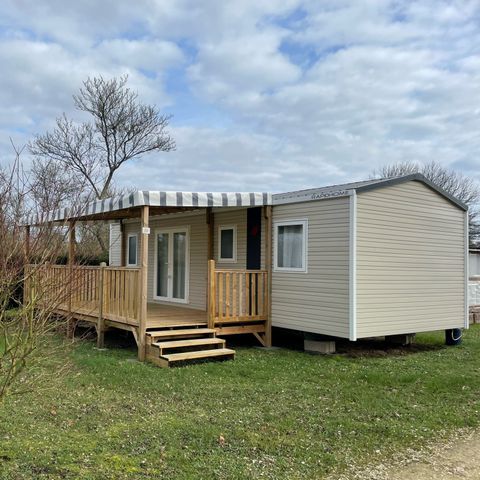 Stacaravan 6 personen - Lodge - 3 slaapkamers -