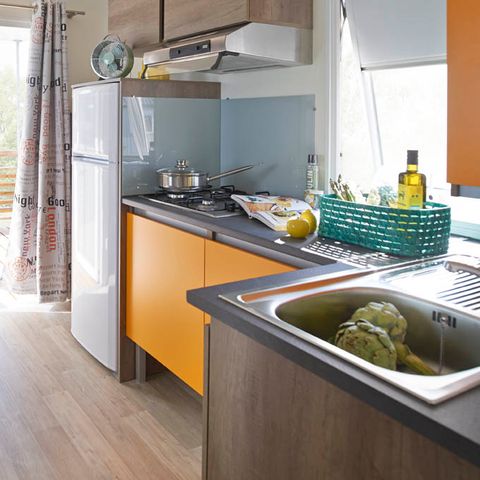 Stacaravan 5 personen - Comfort Cottage