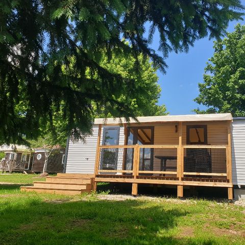 Stacaravan 4 personen - Cottage Confort Premium 33m² - Airconditioning