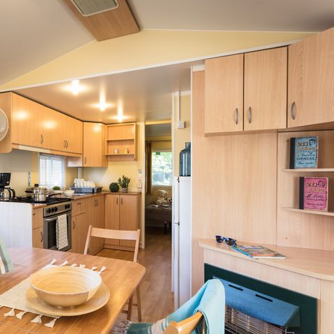 Stacaravan 4 personen - Klassiek | 2 slaapkamers | 4 pers. | Eenpersoons terras | Airconditioning
