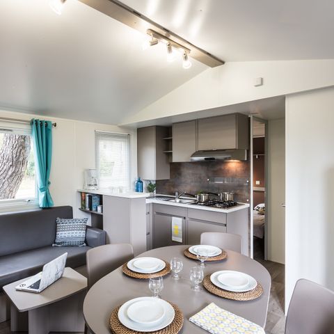 Stacaravan 6 personen - Stacaravan | Classic | 3 slaapkamers | 6 pers. | Single terras | Air-con.