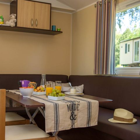 Stacaravan 6 personen - Klassiek | 3 slaapkamers | 6 pers | Eenpersoons terras | Airconditioning