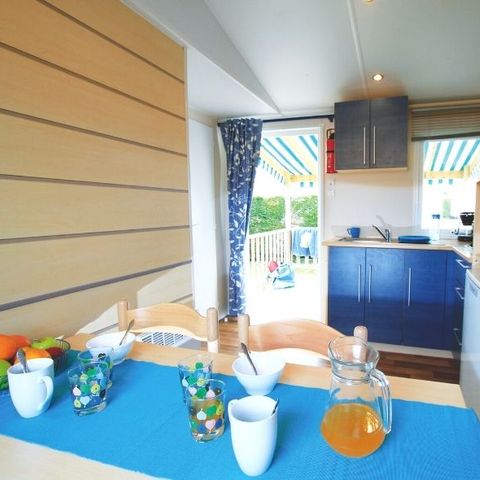 Stacaravan 4 personen - Cocoon 4 personen 2 kamers 23m² - stacaravan voor 4 personen