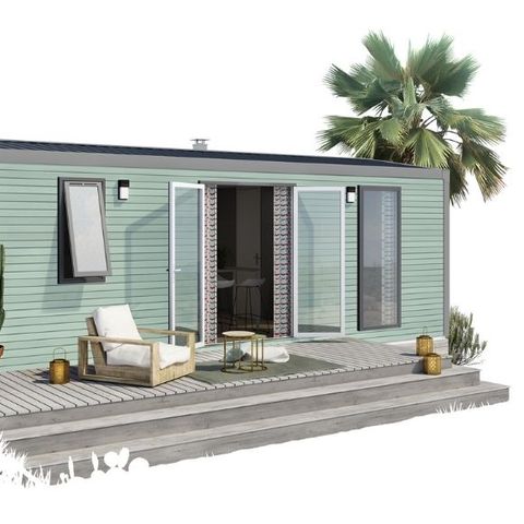 Stacaravan 6 personen - Mahana 6 personen 3 kamers 33m² - Mahana