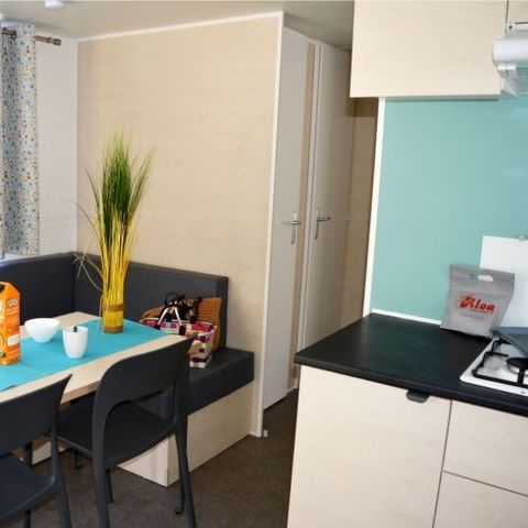 Stacaravan 8 personen - Vrije tijd 8 personen 3 slaapkamers 34m²