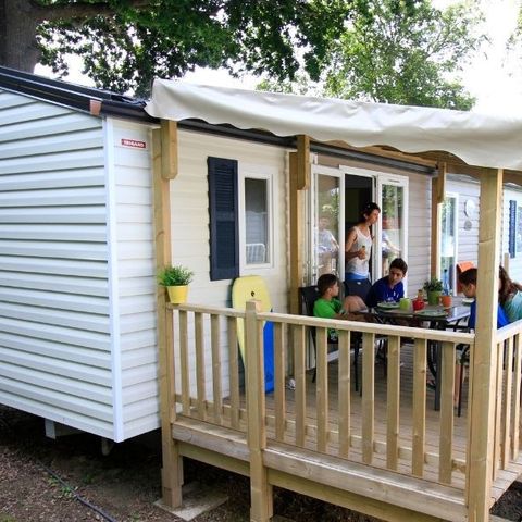 Stacaravan 6 personen - Comfort 8 personen 3 slaapkamers 2 badkamers