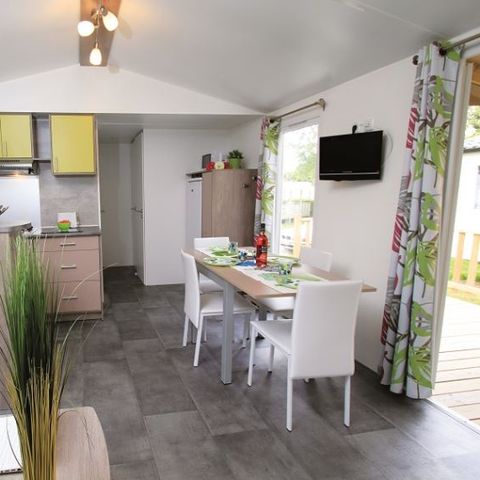 Stacaravan 6 personen - Comfort 8 personen 3 slaapkamers 2 badkamers