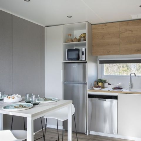 Stacaravan 6 personen -  Premium 2 slaapkamers 2 badkamers 33m² (33m²)
