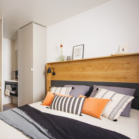 Stacaravan 6 personen -  Premium 2 slaapkamers 2 badkamers 33m² (33m²)