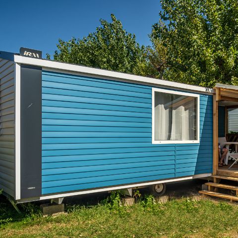 Stacaravan 5 personen - Select TV Clim Plancha - 2 Slaapkamers - 4 volwassenen + 1 kind -10 jaar