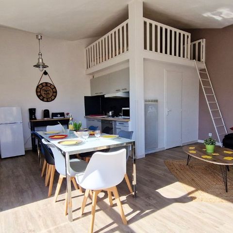 VAKANTIEHUIS 8 personen - Maison Balnéo 8 personen 2 kamers 46m² - Balneo Huis