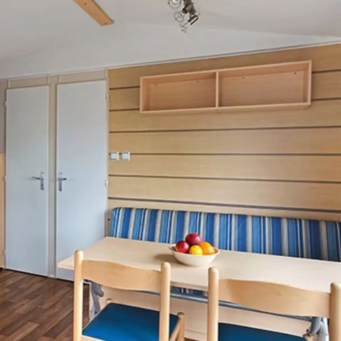 Stacaravan 6 personen - Stacaravan | Comfort | 3 Slaapkamers | 6 Pers. | Verhoogd terras