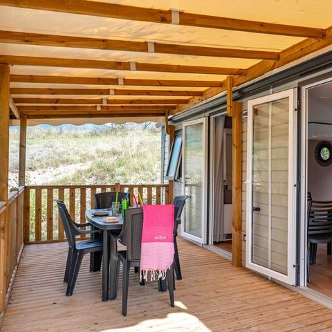 Stacaravan 4 personen - Ciela Confort - 2 slaapkamers - Uitzicht op het meer