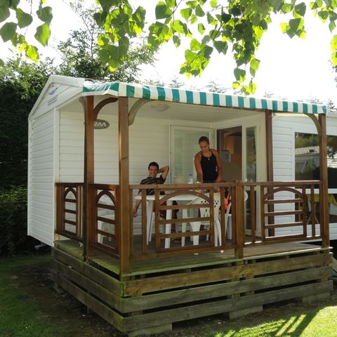 Stacaravan 4 personen - Confort Plus - 2 slaapkamers
