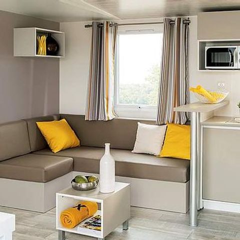 Stacaravan 6 personen - Comfort Plus - 3 slaapkamers