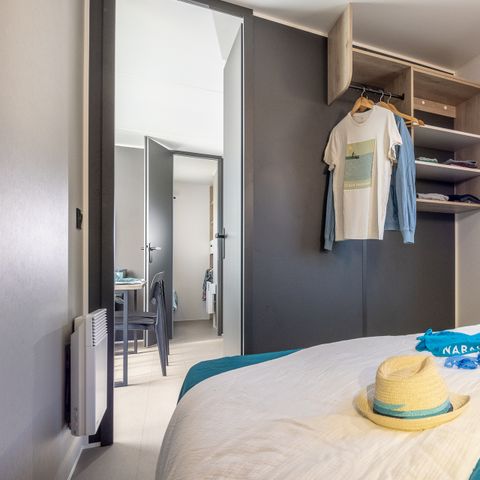 Stacaravan 5 personen - Stacaravan Cosy LV Plancha - 2 slaapkamers - 4 volwassenen + 1 kind - 12 jaar