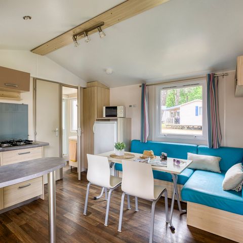 Stacaravan 6 personen - COMFORT 3 slaapkamers