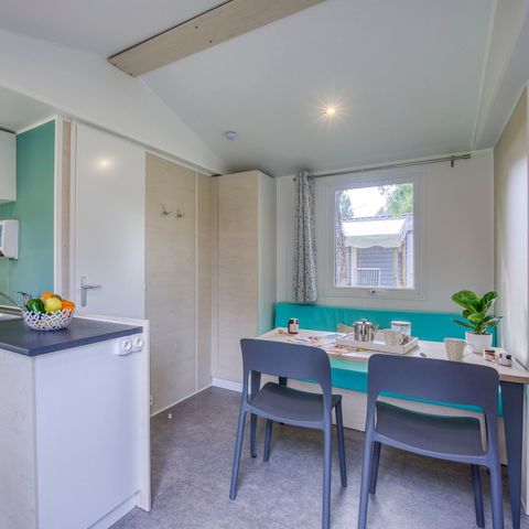 Stacaravan 4 personen - COMFORT 2 slaapkamers