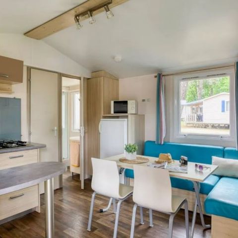 Stacaravan 6 personen - 3 slaapkamers Comfort