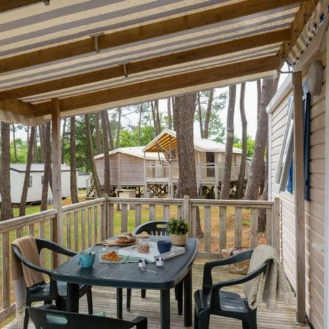 Stacaravan 6 personen - 3 slaapkamers Comfort