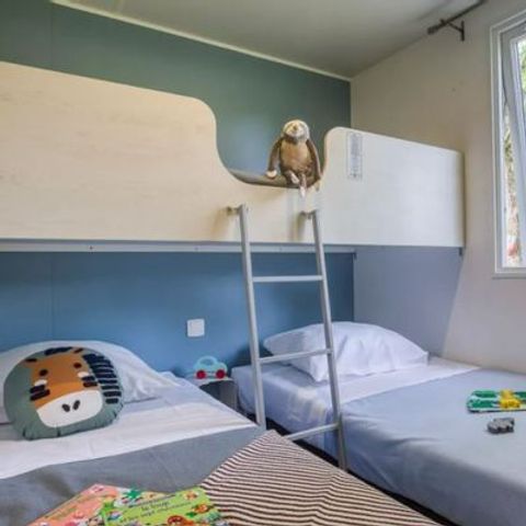 Stacaravan 6 personen - COMFORT 2 slaapkamers