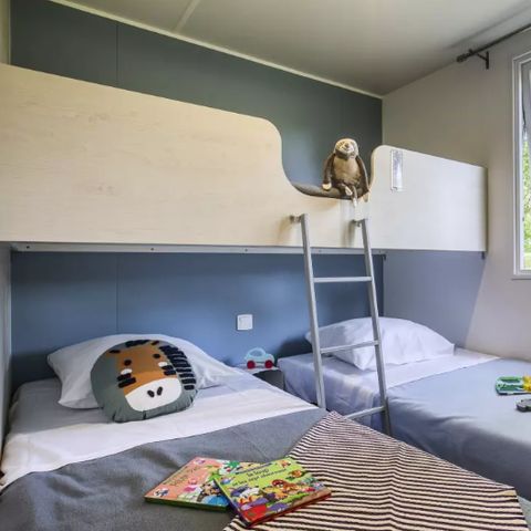 Stacaravan 4 personen - Comfort Stacaravan 3 Kamers 4 Personen + TV