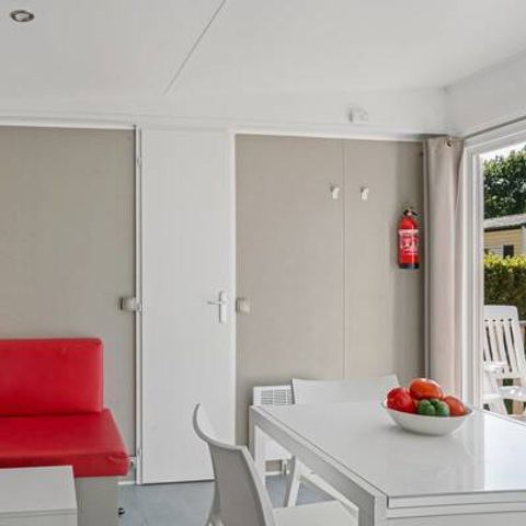 Stacaravan 8 personen - Stacaravan | Premium | 3 slaapkamers | 6/8 pers. | Verhoogd terras
