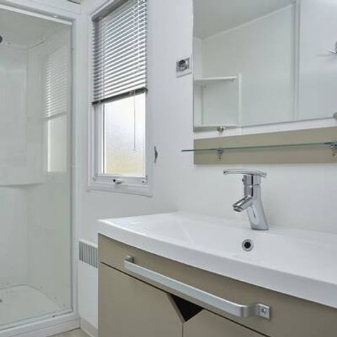 Stacaravan 6 personen - Mobile-home | Comfort | 2 Slaapkamers | 4/6 Pers. | Verhoogd terras | Airconditioning.