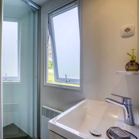 Stacaravan 4 personen - Comfort stacaravan - 2 slaapkamers - Airconditioning